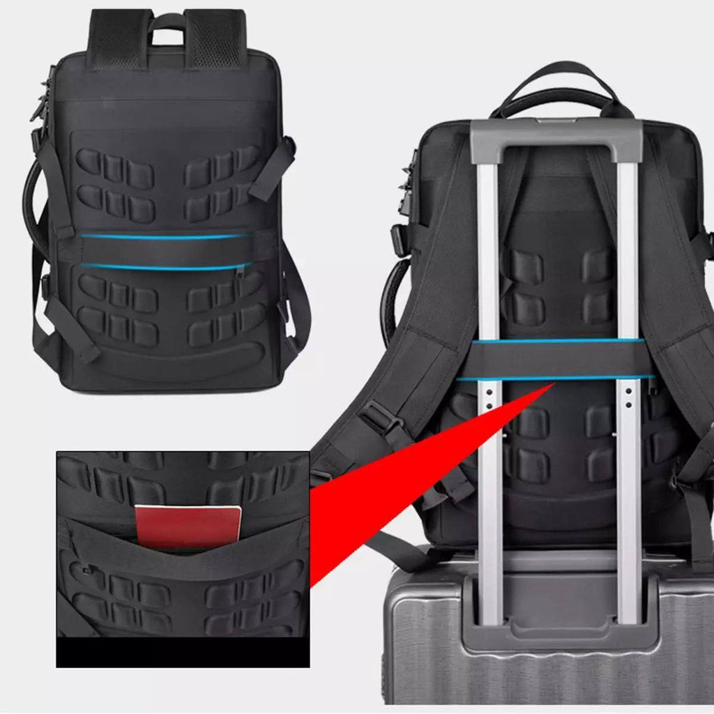 Sac à dos de voyage extensible 20-35L, sac de cabine imperméable pour ordinateur portable et randonnée