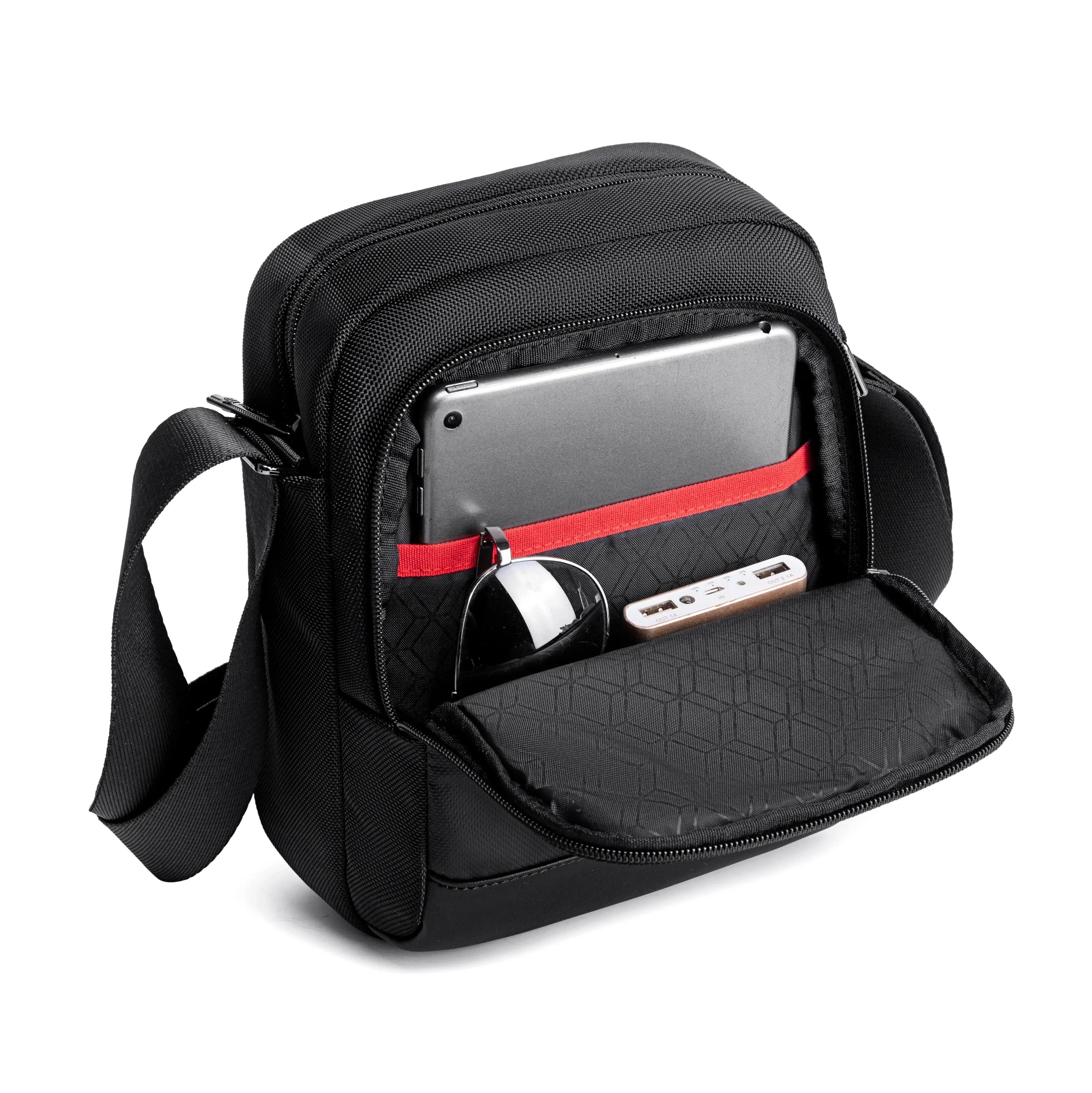 Sac Bandoulière Unisexe Résistant à l’Eau avec Compartiment iPad | Sling Bag Multifonction