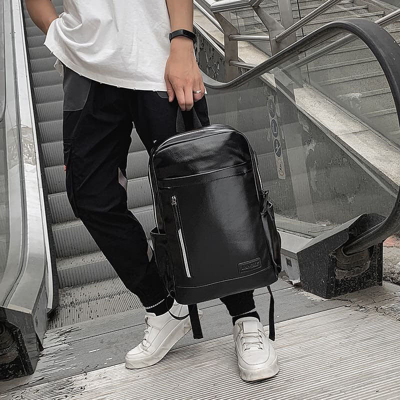 Sac à Dos Simili Cuir 15,6" Antivol – Business & Voyage