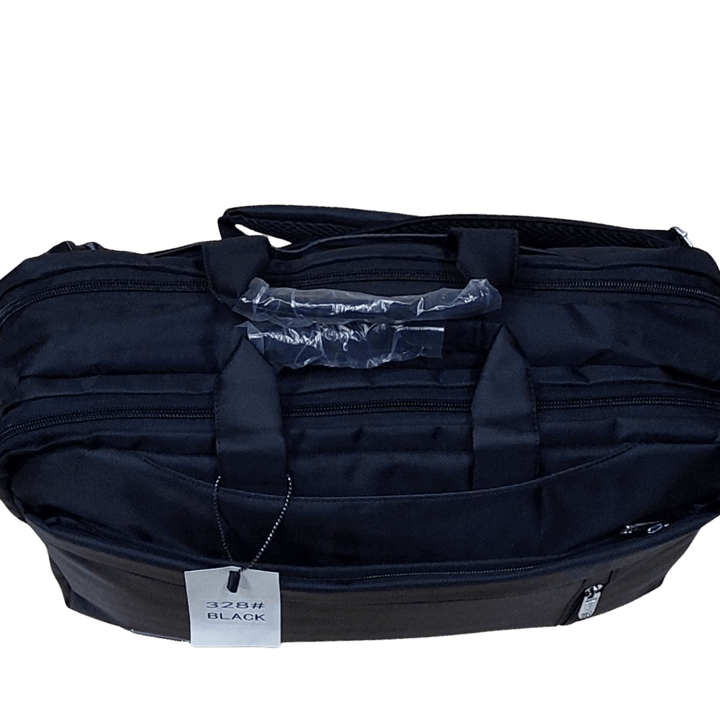 Cartable 2 en 1 Homme Femme – Sac à Dos & Sacoche Laptop Ordinateur Portable Noir