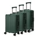 Ensemble de valises en polycarbonate haut de gamme anti-choc avec trois tailles cabine et soute