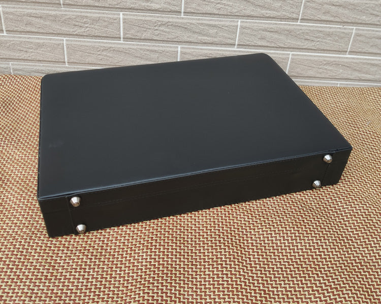 Mallette Business 17 Pouces en Cuir PU – Sacoche Ordinateur Portable avec Serrure à Code