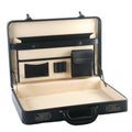 Mallette Business 17 Pouces en Cuir PU – Sacoche Ordinateur Portable avec Serrure à Code