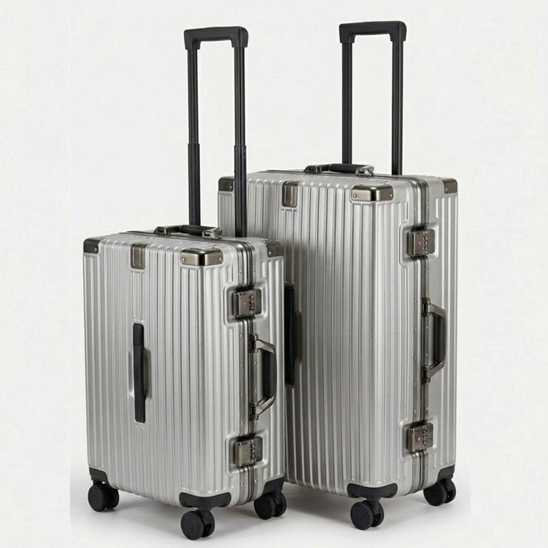 Set de 2 Valises Rigides Premium avec Serrure TSA – Valise Cabine + Moyenne Haute Gamme 360°