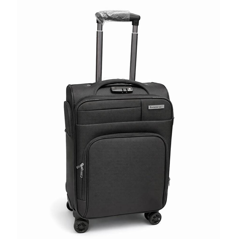Valise Cabine 20 Pouces 10kg – 4 Roulettes 360° & Poignée Télescopique