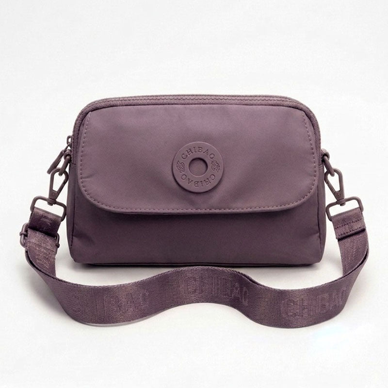 Sac Bandoulière Femme Noir – Petit Sac Crossbody Imperméable Nylon | Sac à Main