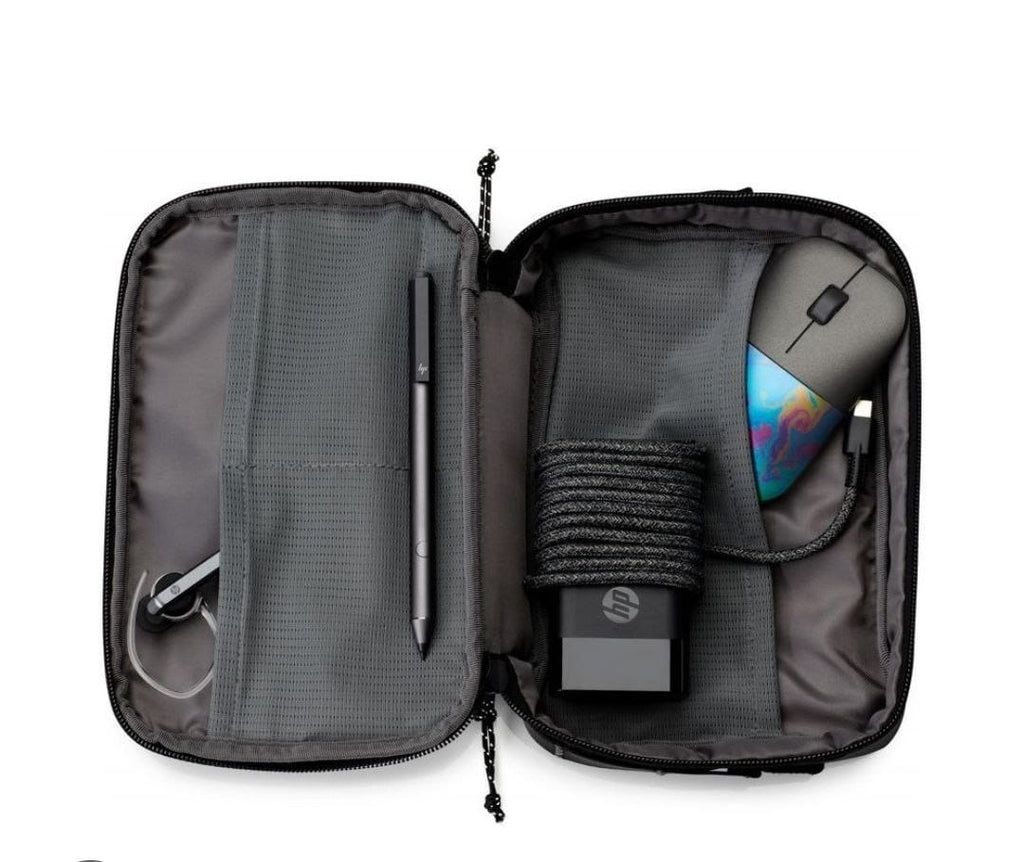 HP Tech Pouch – Sac Organisateur Étanche pour Accessoires Électroniques et de Voyage