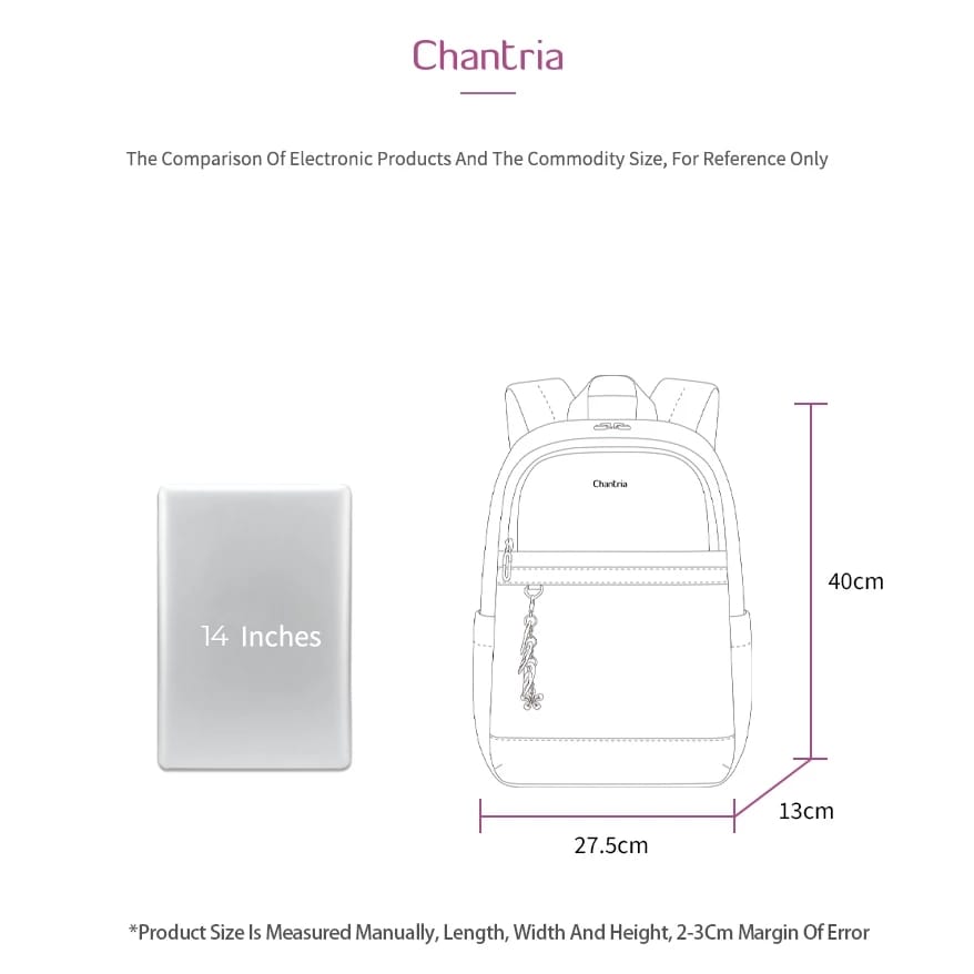 Sac à Dos Cabine Femme PC 40x27x13cm – Bagage Ryanair