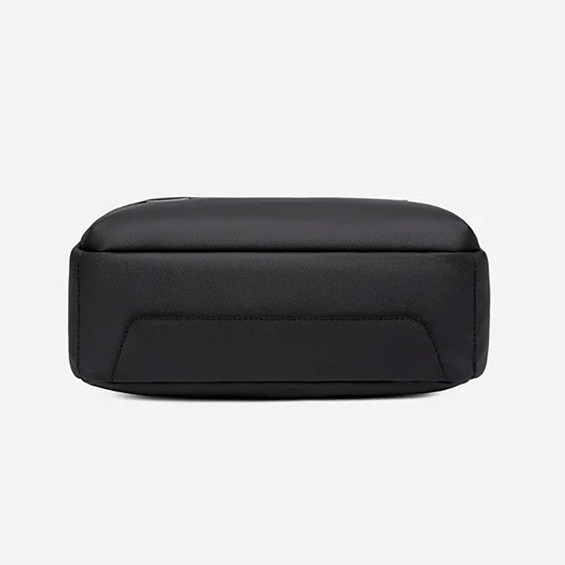 Sac Bandoulière Imperméable Unisexe – Sacoche Crossbody Oxford Multicompartiments Noir