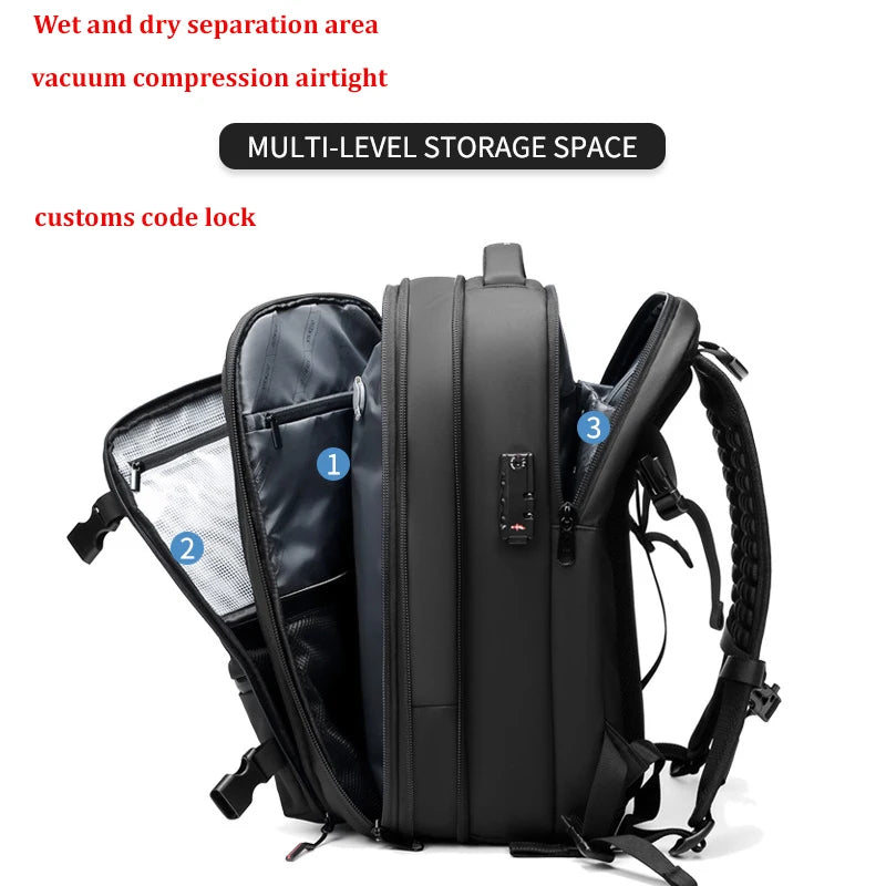 Sac de rangement sous vide pour économiser de la place dans les bagages