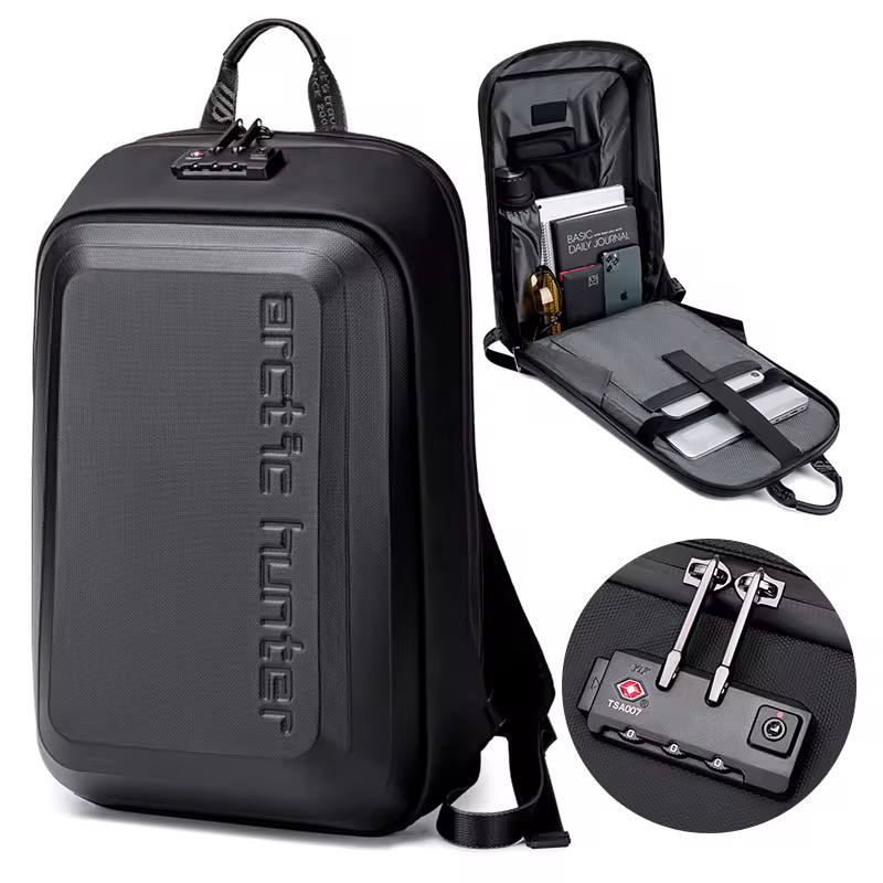 Sac à Dos Business Antivol Rigide Étanche – Ordinateur 15,6” & Serrure TSA