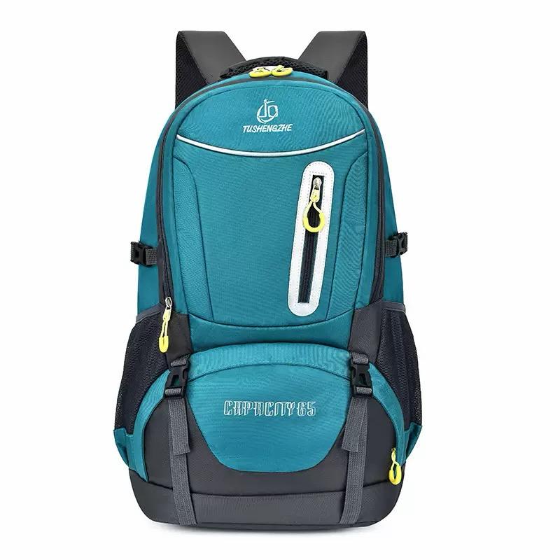 Sac à dos de randonnée 60L grande capacité imperméable multifonction pour randonnée, camping et voyage