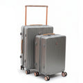 Set de valises haut de gamme rigides avec roulettes 360°, tailles cabine et soute