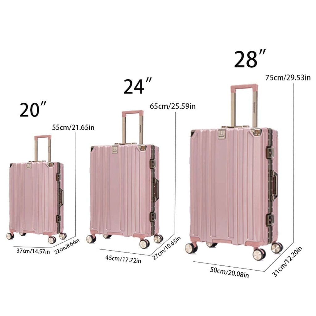 Set 3 Valises Rigides Polycarbonate – Cabine 20" + 24" + 28" | GIDMOLE Maroc