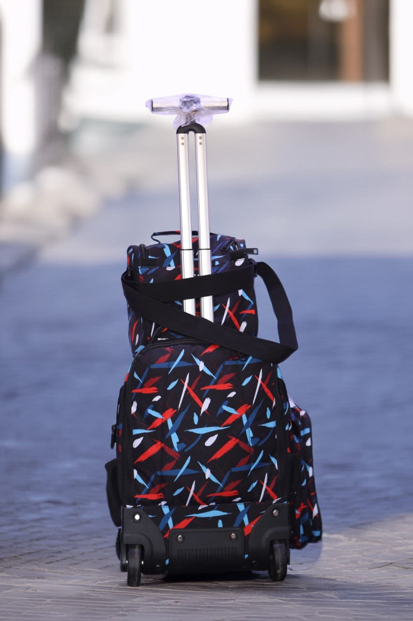 Trolley Scolaire à Roulettes – Cartable Léger & Résistant