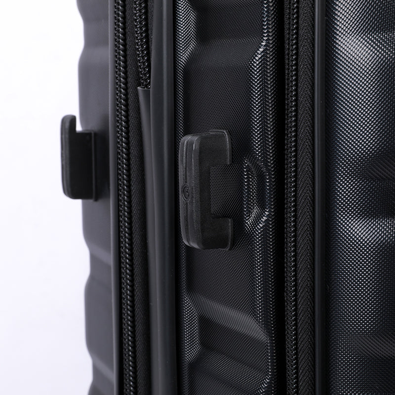 Set de 3 Valises Rigides Premium avec Compartiment Ordinateur Portable – Roues Pivotantes 360° | Bagage Cabine, Moyenne & Grande Taille