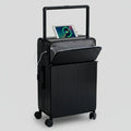  Valise cabine rigide en polycarbonate avec port USB intégré et roues pivotantes 360°
