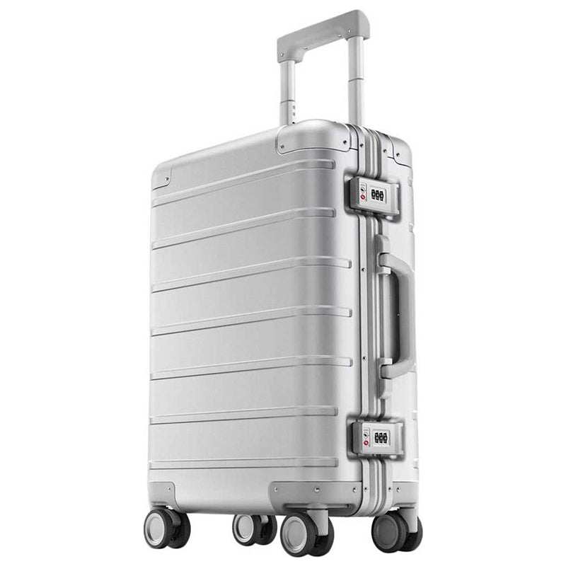 Valise Aluminium-Magnésium 31L – Antichoc, TSA, 4 Roues 360°